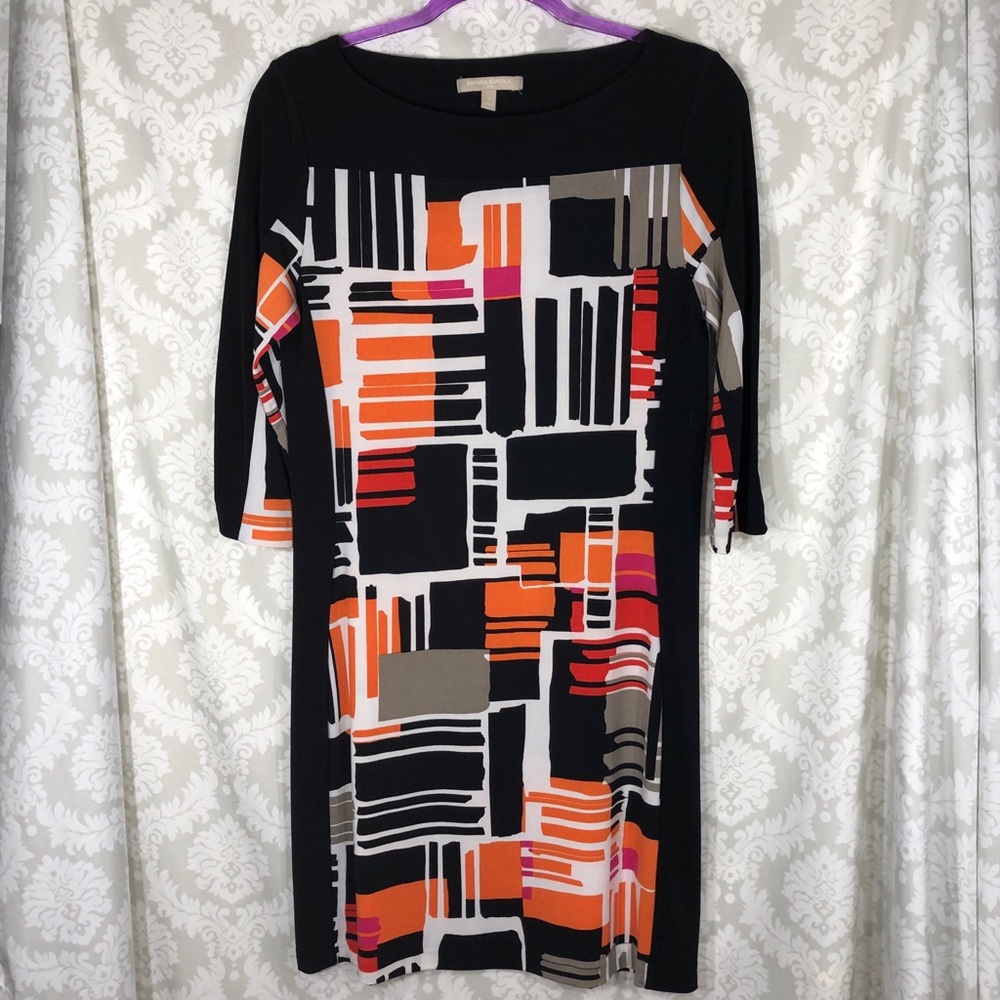 Banana Republic Geometric Print Dress S